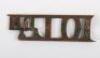 Rare 10th Battalion The London Regiment Shoulder Title - 2