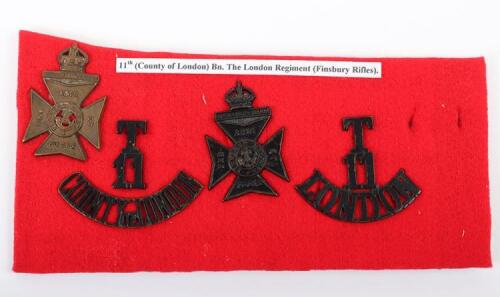 11th (County of London) Battalion The London Regiment (Finsbury Rifles)