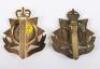 Scarce WW1 All Brass 23rd (County of London) Battalion ‘ East Surrey’ Regimental Badges - 2