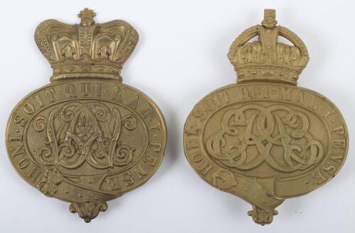 2x Grenadier Guards Valise Badges