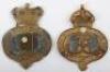 2x Grenadier Guards Valise Badges - 2