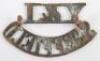 Scarce 12th (Sheffield City) Service Battalion York & Lancaster Regiment Shoulder Title - 2