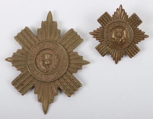 Scots Guards Broderick Cap Badge