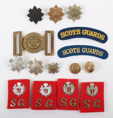 Grouping of Scots Guards Badges