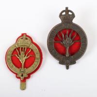 2x Welsh Guards Pagri Badges