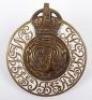 Rare George V Household Brigade Officer Cadet Battalion Cap Badge 1917-1919