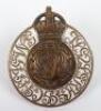 Rare George V Household Brigade Officer Cadet Battalion Cap Badge 1917-1919 - 2