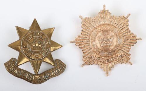 Guards Trained Soldier Cap Badge