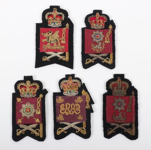 5x Brigade of Guards RSM Arm Badges