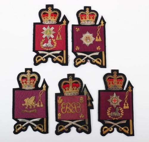 5x Brigade of Guards RSM Arm Badges