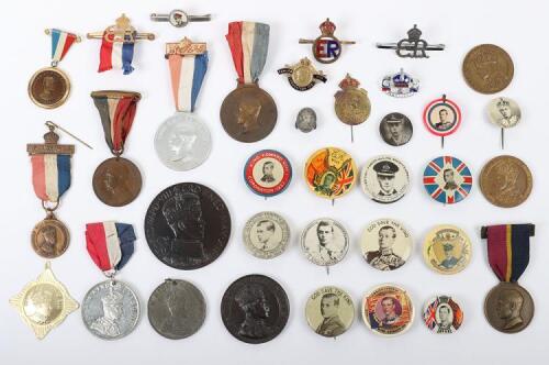 Collection of King Edward VIII Coronation Badges and Insignia