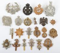 Grouping of British Regimental Cap Badges