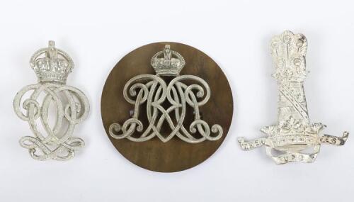 3x British Cavalry Sleeve Badges