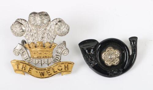 The Welch Regiment Officers Cap Badge