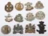 Grouping of Victorian / Edwardian Regimental Cap Badges - 2