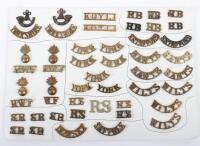 Selection of British Regimental Shoulder Titles