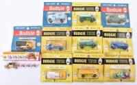 Ten Budgie Toys Commercial Models