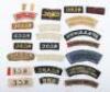 Selection of Canadian Cloth Shoulder Titles - 2