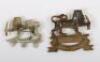 Scarce Southern Rhodesia Volunteers Cap and Collar Badge Pair - 2