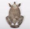 Hallmarked Silver Rhodesian African Rifles Officers Cap Badge - 2