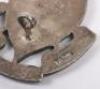 Hallmarked Silver Rhodesian African Rifles Officers Cap Badge - 3