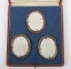 Czechoslovakian Air Force Commemorative Cased Plaque Set - 3