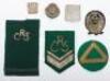 Pre WW2 Czechoslovakian Badges and Insignia
