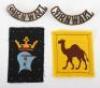 WW2 British Cornwall Home Guard Cloth Formation Signs