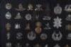 Frame of British Military Cap Badges - 2