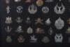 Frame of British Military Cap Badges - 3