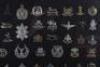 Frame of British Military Cap Badges - 5