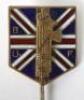 Pre 1936 British Union of Fascists (B.U.F) Members Stick Pin by W O Lewis - 4