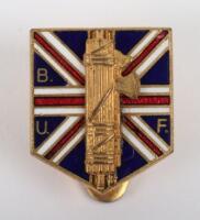 British Union of Fascists (B.U.F) Members Lapel Badge