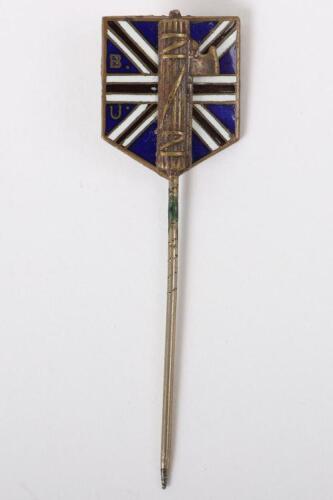 Post 1936 British Union of Fascists (B.U.F) Members Stick Pin