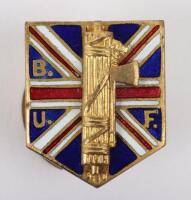 British Union of Fascists (B.U.F) Members Lapel Badge