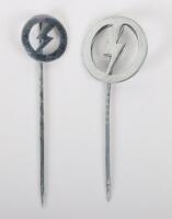 Pair of British Union Fascists (B.U.F) Supporters Stick Pins