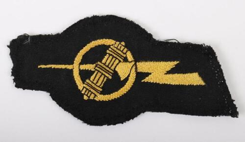 Scarce British Union of Fascists (B.U.F) Swimmers Badge