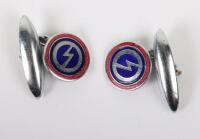 Pair of British Fascists Union Movement Cuff Links