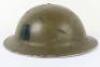 WW2 British Regimentally Marked Steel Combat Helmet