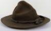 WW2 American Drill Instructors / Campaign Hat - 2