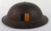 WW2 British Royal Sussex Regiment Steel Combat Helmet