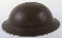 WW2 British South Staffordshire Regiment Steel Combat Helmet Shell