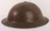 WW2 British Factory Fireman&rsquo;s Steel Combat Helmet - 6