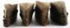 4x WW2 British Field Service Caps - 2