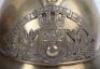French Brass Fire Helmet - 3