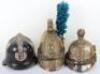 19th Century French Brass Fire Helmet