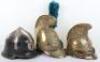 19th Century French Brass Fire Helmet - 6