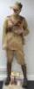 Post 1902 (Boer War) Full Uniform, Headdress and Equipment Mannequin of a Private in the 2nd Battalion &lsquo;F&rsquo; Company Hampshire Regiment Mounted Infantry