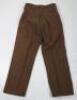 WW2 New Zealand Made Battle Dress Trousers - 4