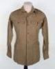 WW2 British Tropical Pattern Airtex Tunic / Shirt